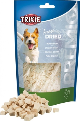 Attēls no Trixie PREMIO Freeze Dried Pierś z Kurczaka, przysmak dla psa, 50 g, liofilizowany