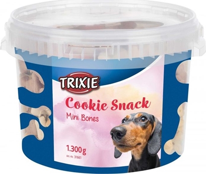 Attēls no Trixie Przysmak Cookie Snack Mini Bones, 1,300 g