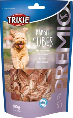 Picture of Trixie Przysmaki PREMIO Rabbit Cubes, królik, 100g (TX-31545)