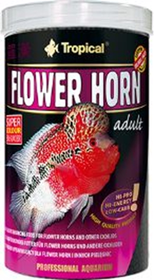 Picture of Tropical FLOWER HORN ADULT pellet 500ml