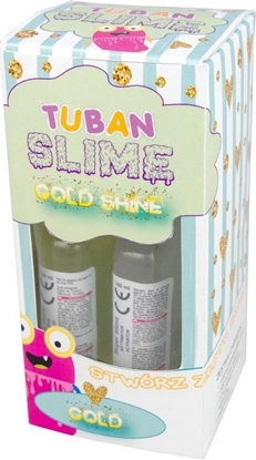 Picture of TUBAN Zestaw Diy Super Slime Gold Shine TUBAN