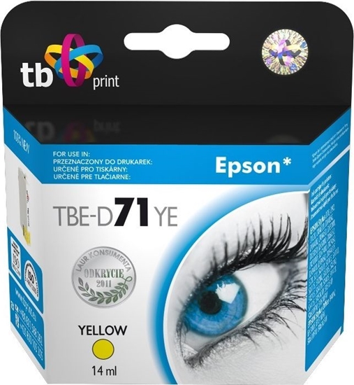 Изображение Tusz TB Print Do Epson T071440 żółty