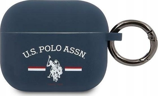 Picture of U.S. Polo Assn Etui ochronne do AirPods 3 granatowe