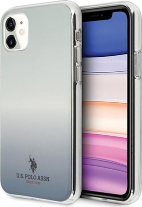 Attēls no U.S. Polo Assn US Polo USHCN61TRDGLB iPhone 11 niebieski/blue Gradient Pattern Collection