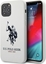 Attēls no U.S. Polo Assn US Polo USHCP12MSLHRWH iPhone 12/12 Pro 6,1 biały/white Silicone Collection