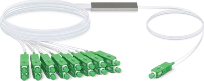 Picture of Ubiquiti UBIQUITI UF-SPLITTER-16 UFIBER 1:16 SPLITTER SC/APC G.657A1 900UM 1.5M STEEL TUBE