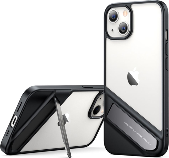 Picture of Ugreen Ugreen Fusion Kickstand Case sztywne etui z żelową ramką i podstawką do iPhone 13 czarny (90152)