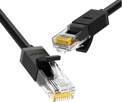 Picture of Ugreen Ugreen Kabel Przewód Internetowy Sieciowy Ethernet Patchcord Rj45 Cat 6 Utp 1000Mbps 20M Czarny (20166)