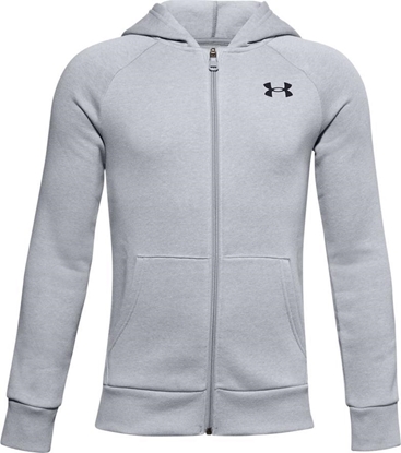 Изображение Under Armour Bluza UA Boy's Rival Cotton FZ Hoodie 1357613 011 1357613 011 szary M