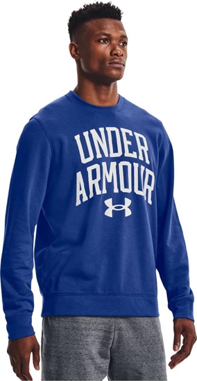 Изображение Under Armour Under Armour Rival Terry Crew 1361561-432 Niebieskie M