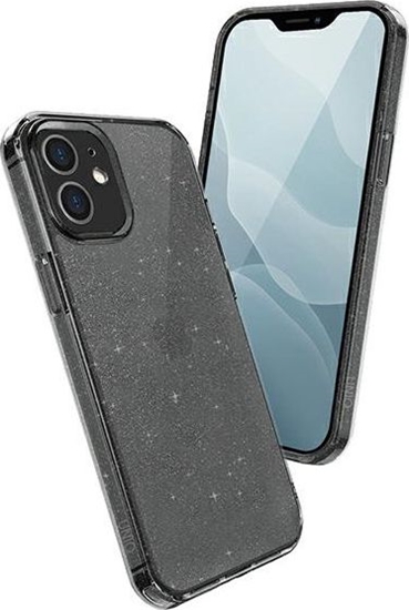 Изображение Uniq UNIQ etui LifePro Tinsel iPhone 12 mini 5,4" czarny/vapour smoke