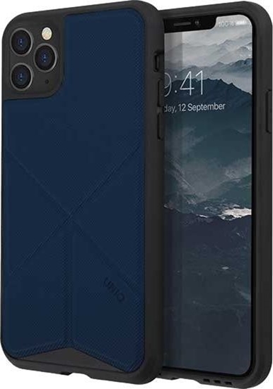 Изображение Uniq UNIQ etui Transforma iPhone 11 Pro Max niebieski/navy panther