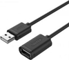 Изображение Kabel USB Unitek USB-A - USB-A 1 m Czarny (Y-C428GBK)