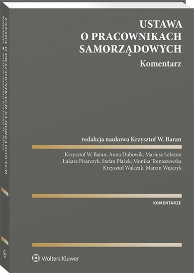 Picture of Ustawa o pracownikach samorządowych. Komentarz