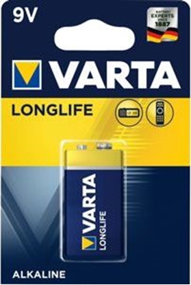 Attēls no Varta Bateria LongLife Extra 9V Block 550mAh 50 szt.