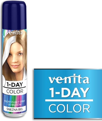 Изображение Venita 1-Day color spray 1 Śnieżna biel