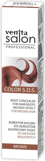 Изображение Venita Salon Korektor odrostów Color S.O.S. Brown spray 75ml