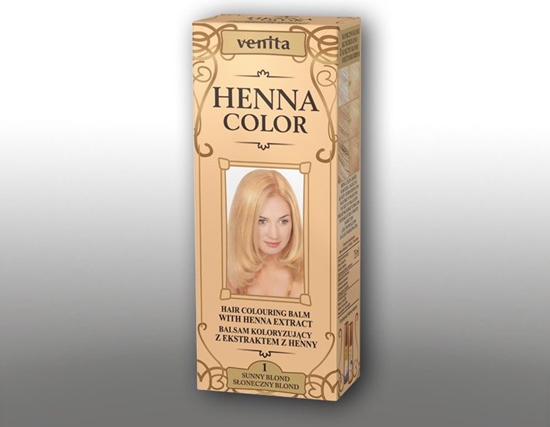 Picture of Venita Ziołowe Balsamy Henna Color 1 Słoneczny blond 75ml