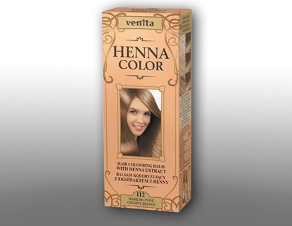 Picture of Venita Ziołowe Balsamy Henna Color 112 ciemny blond 75ml