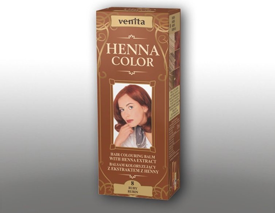 Изображение Venita Ziołowe Balsamy Henna Color 8 Rubin 75ml