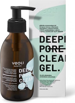 Picture of Veoli Botanica Deeply Pore Cleansing Gel głeboko oczyszczający żel do mycia twarzy z ekstraktem z zielonej herbaty 200ml