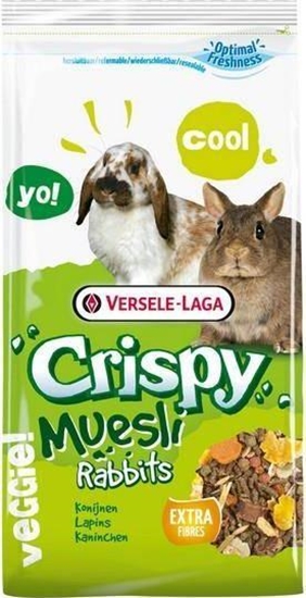 Изображение Versele-Laga Versele-Laga Crispy Muesli Rabbit - pokarm dla królika 400g