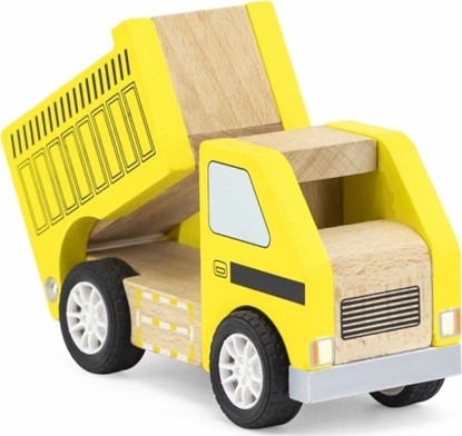 Изображение Viga Toys VIGA Drewniana Żółta Ciężarówka Wywrotka