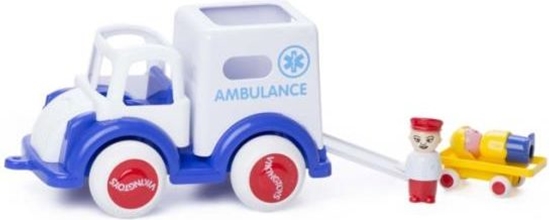 Изображение Viking Toys Auto Jumbo Ambulance Z Figurkami P.6 (045-1257)