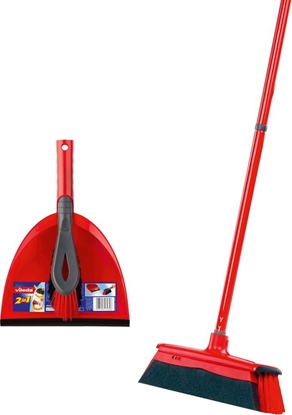 Attēls no Vileda Vile DuActiva brooms with 2in1 sweeping set