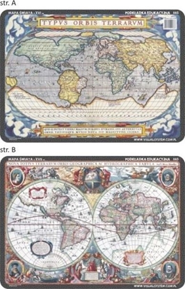Изображение Visual System Podkładka edu. 065 - Mapy świata z XVI i XVIIw.