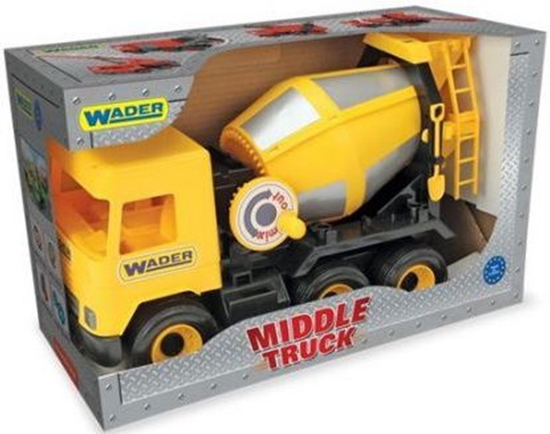 Изображение Wader Middle truck - Betoniarka żółta (234576)