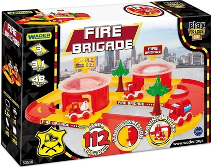 Attēls no Wader Tor samochodowy Play Tracks City Fire Brigade  (338448)