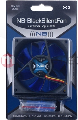 Attēls no Wentylator Noiseblocker BlackSilent Fan X2 (ITR-X-2)