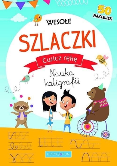 Изображение WESOŁE SZLACZKI ĆWICZ RĘKĘ NAUKA KALIGRAFII