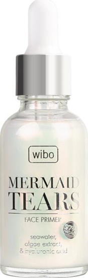 Изображение Wibo Mermaid Tears Face Primer primer do twarzy z ekstraktem z alg, wodą morksą i hialuronem sodu 30 ml