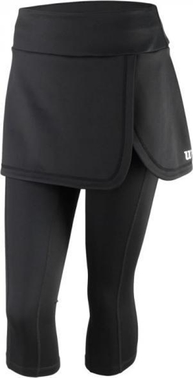 Picture of Wilson Wilson W Capri Skort IV Leggings WRA791901 Czarne XS