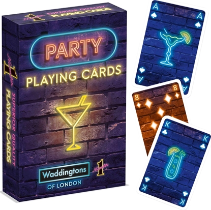 Изображение Winning Moves Waddingtons Party 54 karty do gry klasyczna talia Domówka Winning Moves