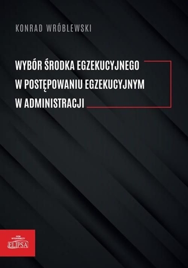 Изображение Wybór środka egzekucyjnego w postępowaniu..