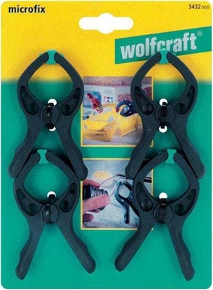 Изображение Wolfcraft Ścisk sprężynowy Wolfcraft - microfix 30 mm [4 szt.]