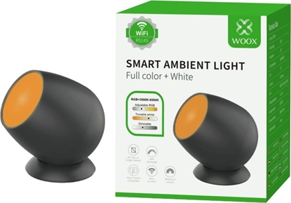 Attēls no Woox WOOX R5145 Inteligentny smart reflektor wewnętrzny WiFi LED 2,2W RGB