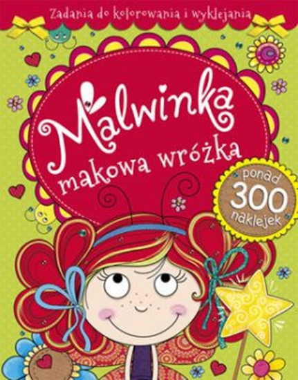 Picture of Zadania do kolorowania i wyklejania. Malwinka makowa wróżka