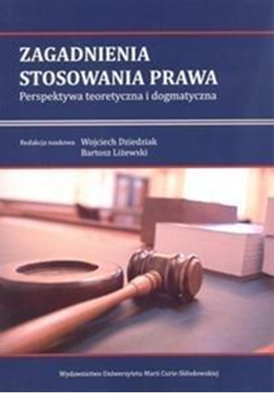 Изображение Zagadnienia stosowania prawa