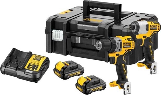 Picture of Zestaw elektronarzędzi Dewalt 6-elementowy (DCK2110C2T-QW)