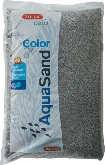 Изображение Zolux Aquasand Color pastelowa szarość 5kg