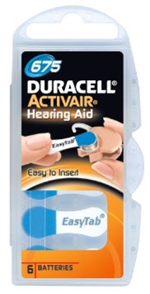 Изображение Duracell | A675/DA675/ZL675 | Zinc air cells | 6 pc(s)