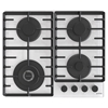 Picture of Gorenje | Hob | GTW642SYW | Gas on glass | Number of burners/cooking zones 4 | Rotary knobs | White