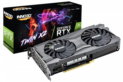 Attēls no Karta graficzna Inno3D GeForce RTX 3060 Twin X2 12GB GDDR6 (N30602-12D6-119032AH)