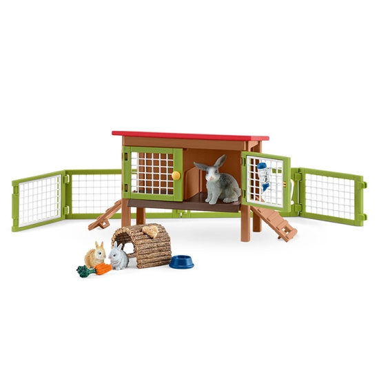 Picture of Schleich Farm World        42420 Rabbit Hutch