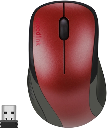 Attēls no Speedlink mouse Kappa Wireless, red (SL-630011-RD)