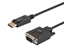 Изображение Kabel DisplayPort (M) - VGA (M) 1,8m, CL-92